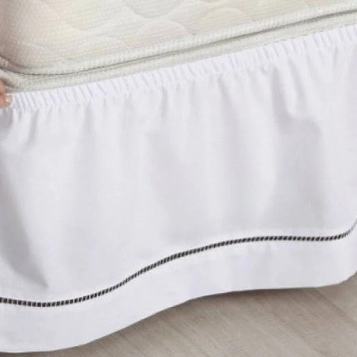 Saia Para Cama Queen Size Veste Fácil - 158x203cm - Santista