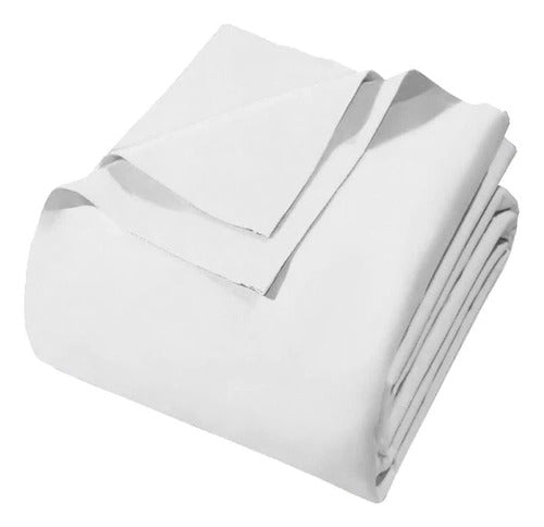 Lençol Avulso Superior Casal- Santista Unique180 Fios Branco
