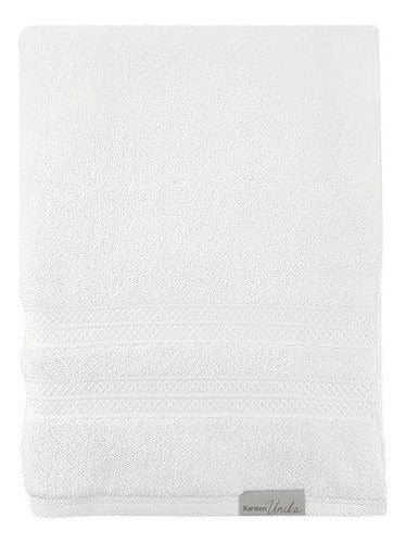 Kit 24 Toalhas De Lavabo Jacquard 33cm X 33cm  Branca Artex
