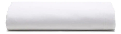 Lençol Solteiro 180 fios Unique Com Elástico 90x190cm Branco Santista