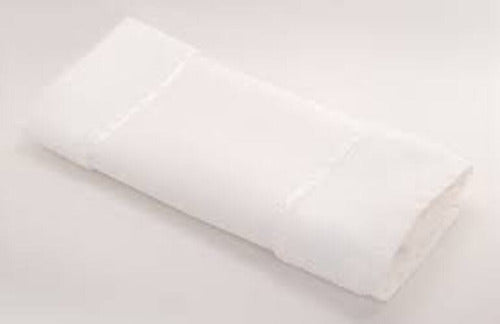 Kit com 10 Toalhas de Lavabo Artex  Felpudo Branco 100% Algodão
