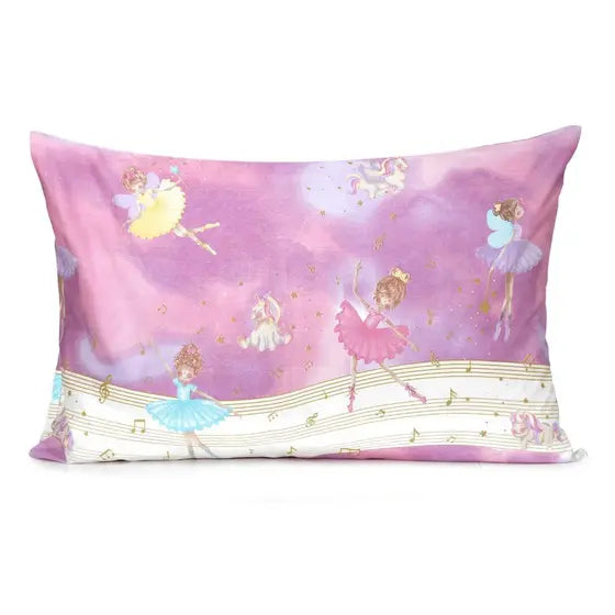 kit com 3 fronhas Estampada Avulsa 100% Algodão Santista - Sonhos