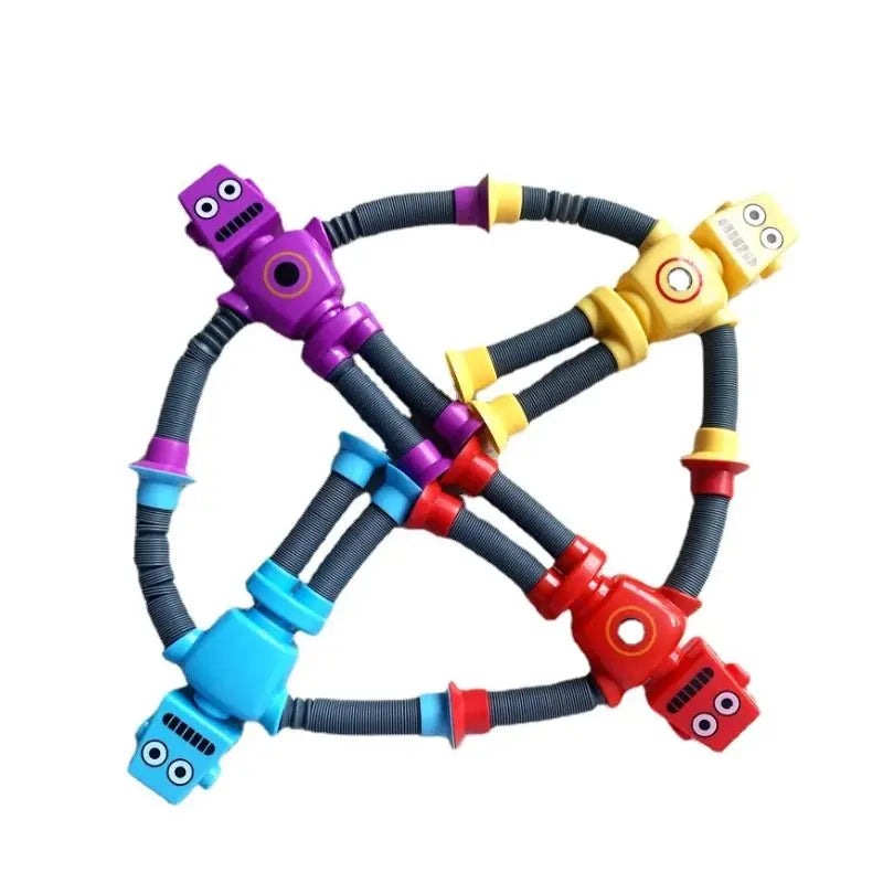 Robo Pop Tube Flexível Com LED